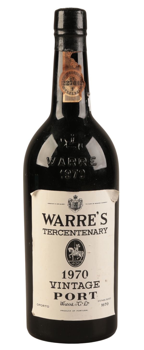 WARRE’S TERCENTENARY VINTAGE PORT 1970