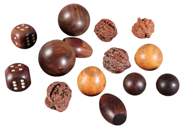 A COLLECTION OF CHINESE BAODING BALLS