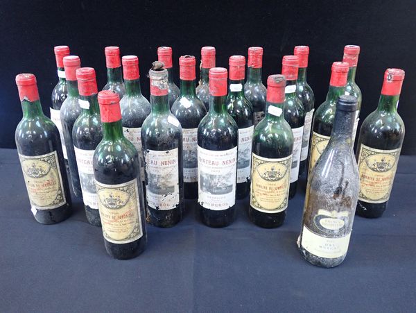 FOURTEEN BOTTLES OF 'CHATEAU NENIN' 1970 POMEROL