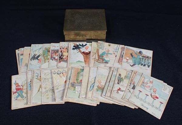 A SET OF 50 WIX 'HENRY' CIGARETTE CARDS