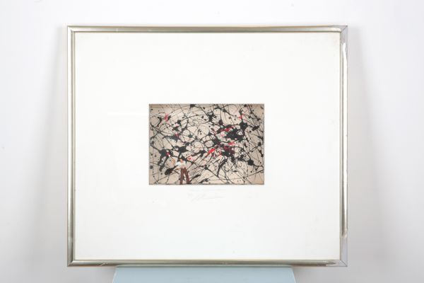 VOLKER KHUN (b. 1948) 'HOMAGE TO JACKSON POLLOCK'