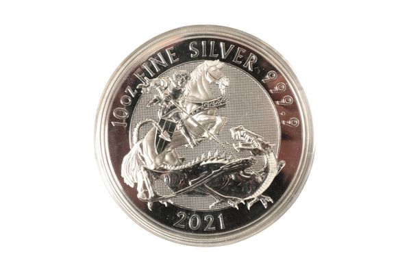 ROYAL MINT: VALIANT 2021 UK SILVER 10OZ COIN