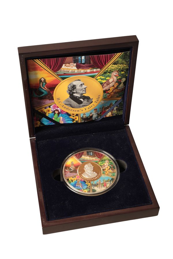 SOLOMON ISLANDS 2018 "HC ANDERSON FAIRY TALES" $100 SILVER 1KG PROOF COIN