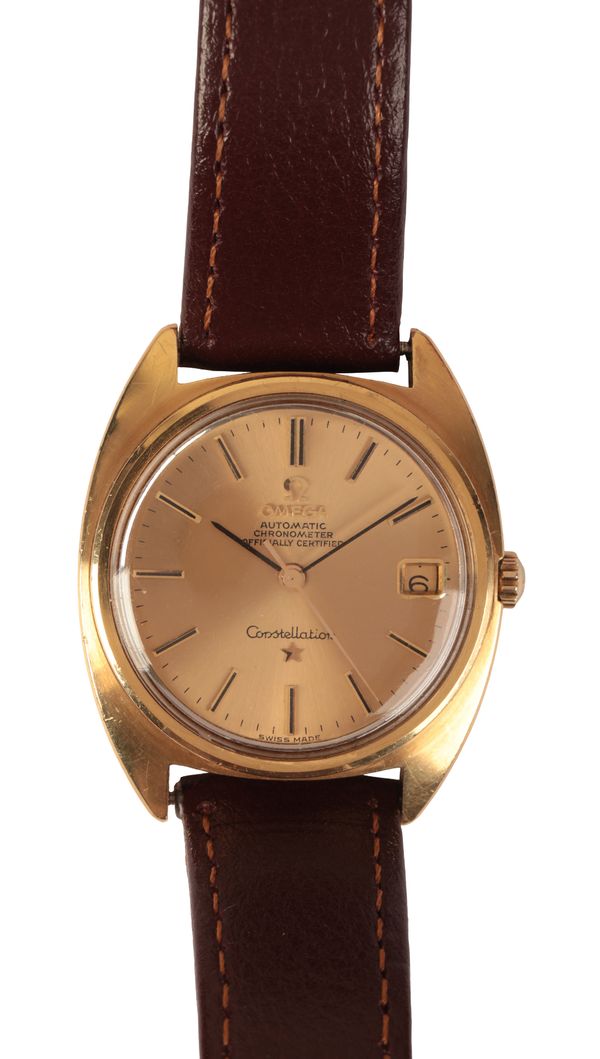 OMEGA CONSTELLATION: A GENTLEMAN'S 18CT GOLD WRISTWATCH