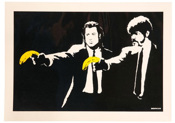 *WEST COUNTRY PRINCE, AFTER BANKSY 'Pulp Fiction'