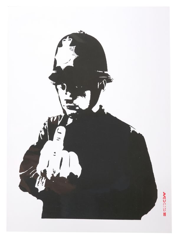 *WEST COUNTRY PRINCE, AFTER BANKSY 'Rude Copper'