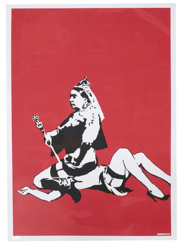 *WEST COUNTRY PRINCE, AFTER BANKSY 'Queen Victoria'