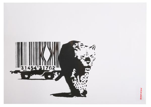 *WEST COUNTRY PRINCE, AFTER BANKSY 'Barcode'