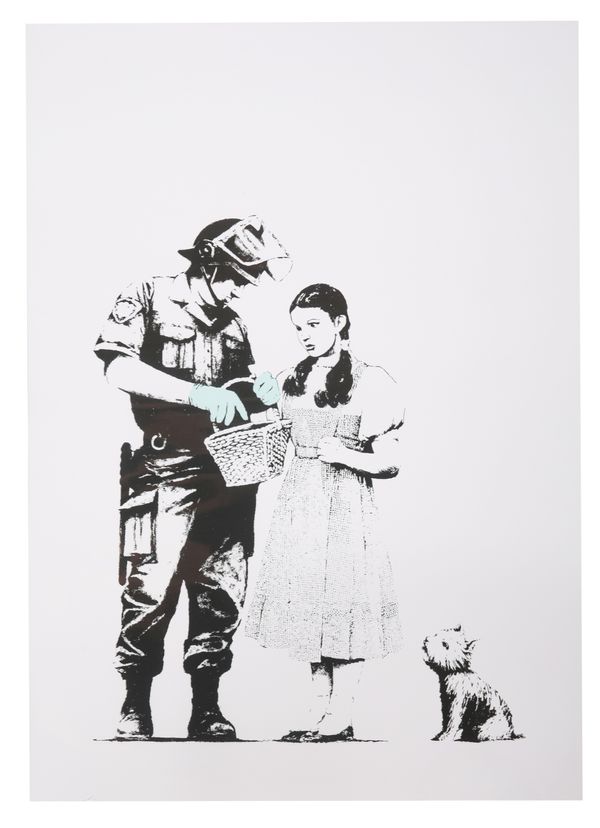 *WEST COUNTRY PRINCE, AFTER BANKSY 'Stop and Search'