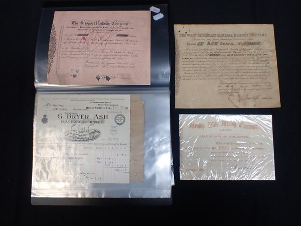 A COLLECTION OF RAILWAY EPHEMERA