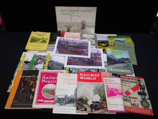 A COLLECTION OF RAILWAY INTEREST MAGAZINES