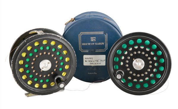 A HARDY ULTRALITE DISC SALMON FLY REEL