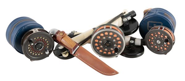 A MAGNUM SALMON FLY REEL