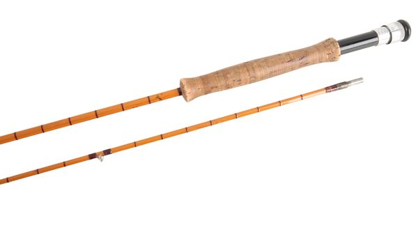 A HARDY 'THE PERFECTION' TWO PIECE SPLIT CANE FLY ROD