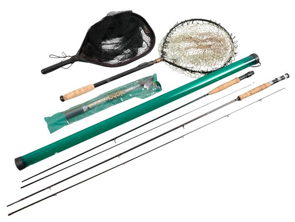 A REDINGTON RED FLY TWO PIECE FLY ROD