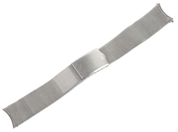 OMEGA CONSTELLATION: A STAINLESS STEEL MESH BRACELET