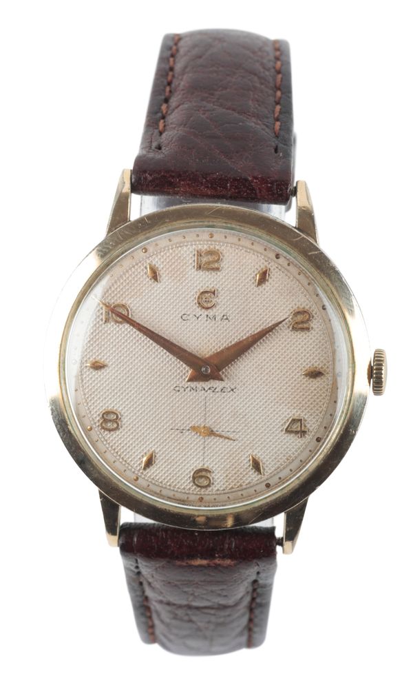 CYMA: A GOLD-PLATED WRISTWATCH