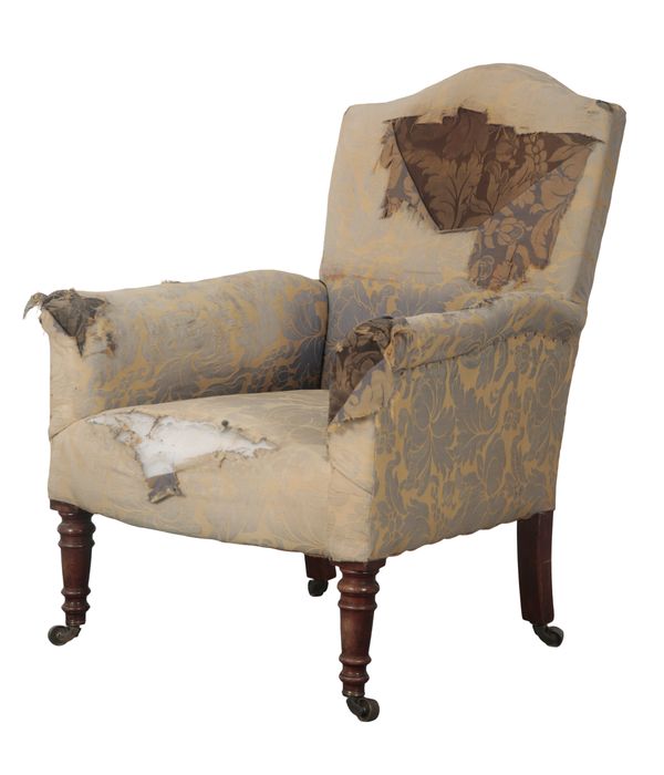 A VICTORIAN ARMCHAIR BY WILLIAM BIRCH