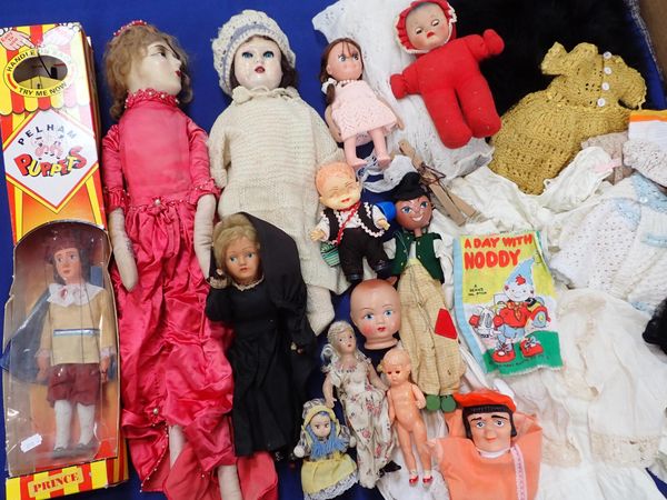 A COLLECTION OF 20th CENTURY COMPOSITION DOLLS