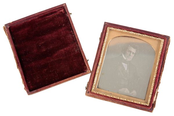 A VICTORIAN DAGUERREOTYPE PHOTOGRAPH OF GEORGE BOWER (1826-1911)