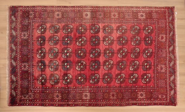 A NORTH EAST IRAN TEKKE BOKHARA RUG