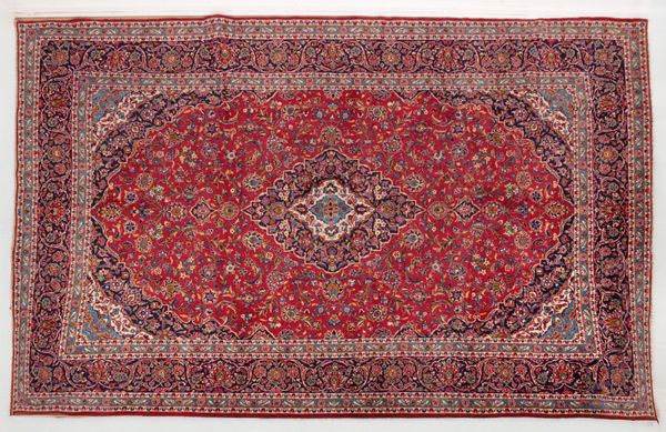 A CENTRAL PERSIAN KASHAN CARPET