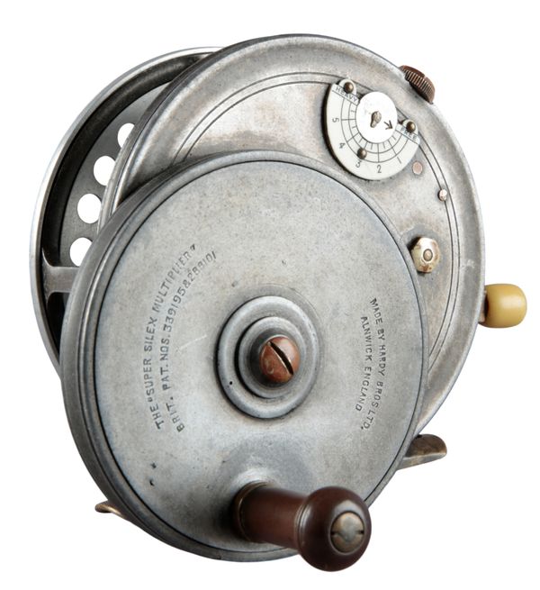 HARDY 'THE SUPER SILEX MULTIPLIER': A 3 1/4" SALMON FLY REEL