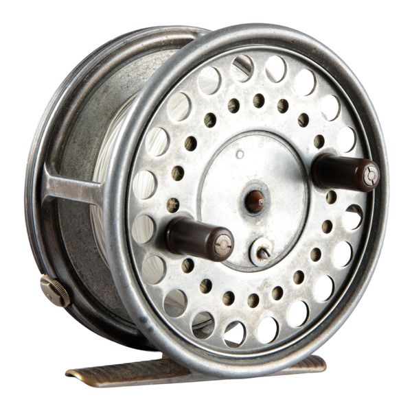 HARDY SILEX MAJOR: A 4 1/2" SALMON CASTING REEL