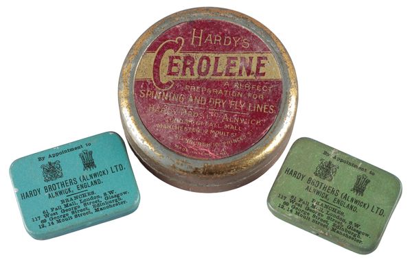 THREE HARDY ACCESSORY TINS