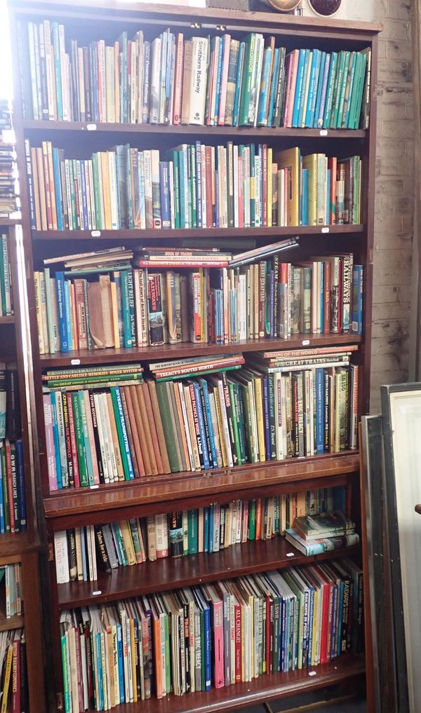 A LARGE COLLECTION OF RAILWAY BOOKS