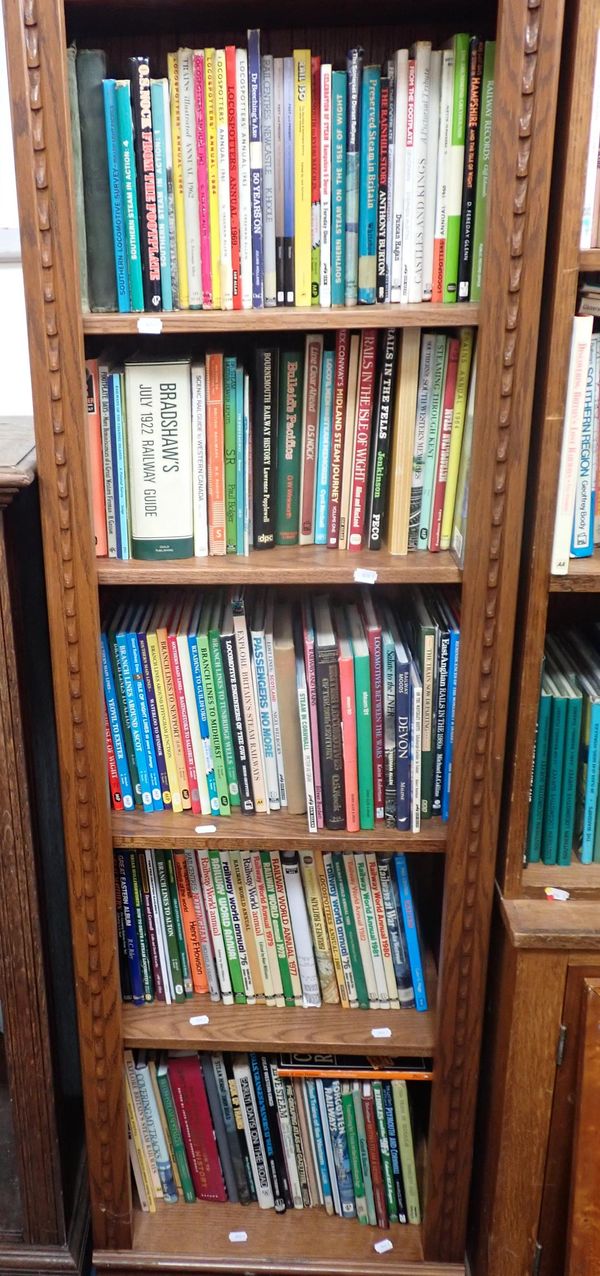 A COLLECTION OF RAILWAY BOOKS