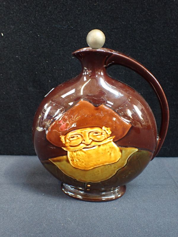 A ROYAL DOULTON DEWAR'S  WHISKY FLAGON