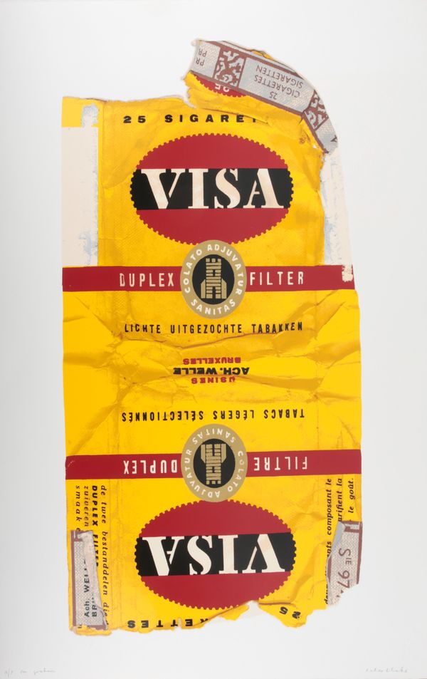 *PETER BLAKE (B. 1932) 'Visa Duplex Filter'