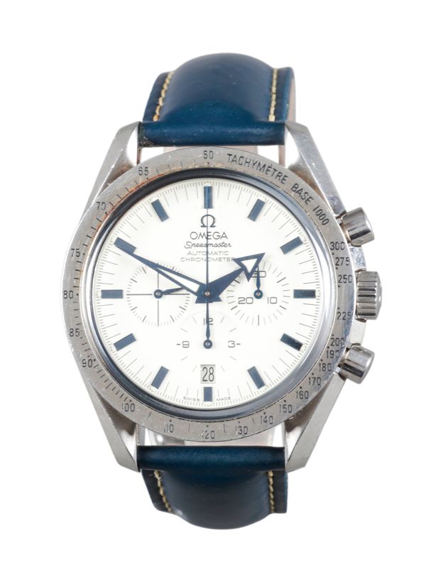 OMEGA SPEEDMASTER: A STAINLESS STEEL CHRONOGRAPH WRISTWATCH
