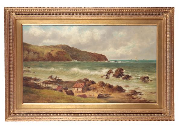 SAMUEL EDMONSTON (1825-1906) A Coastal Landscape