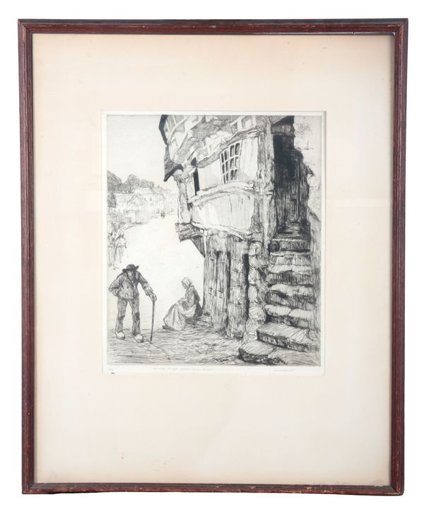 IAIN MACNAB (1890-1967) 'The House of Pere Crabot, Saint Goustan'