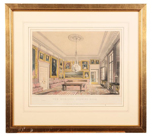 AFTER THOMAS SHOTTER BOYS (1803-1974) The Striped Drawing Room