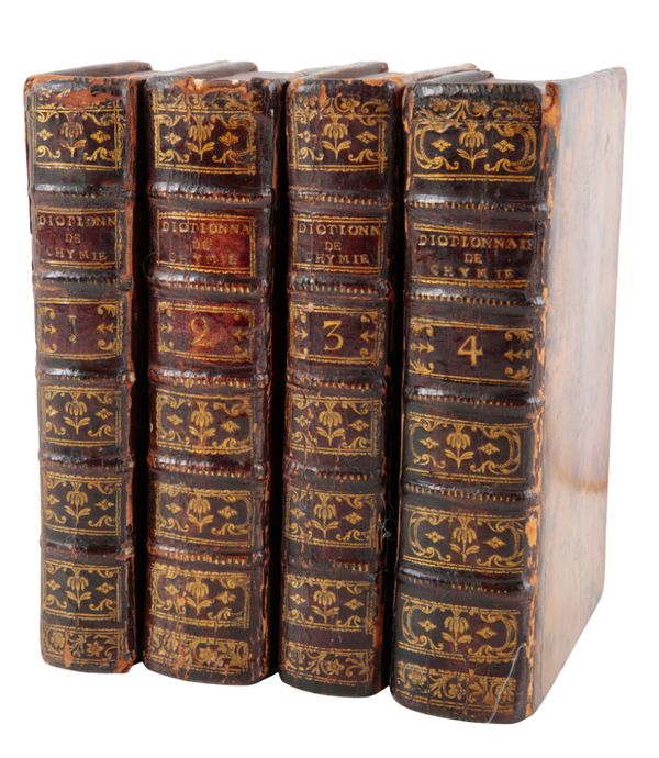 MACQUER, JOSEPH: ‘DICTIONNAIRE DE CHYMIE’