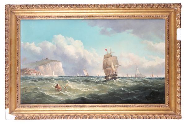 JOHN H. WILSON (1774-1855) Fishing vessels off the Channel Coast