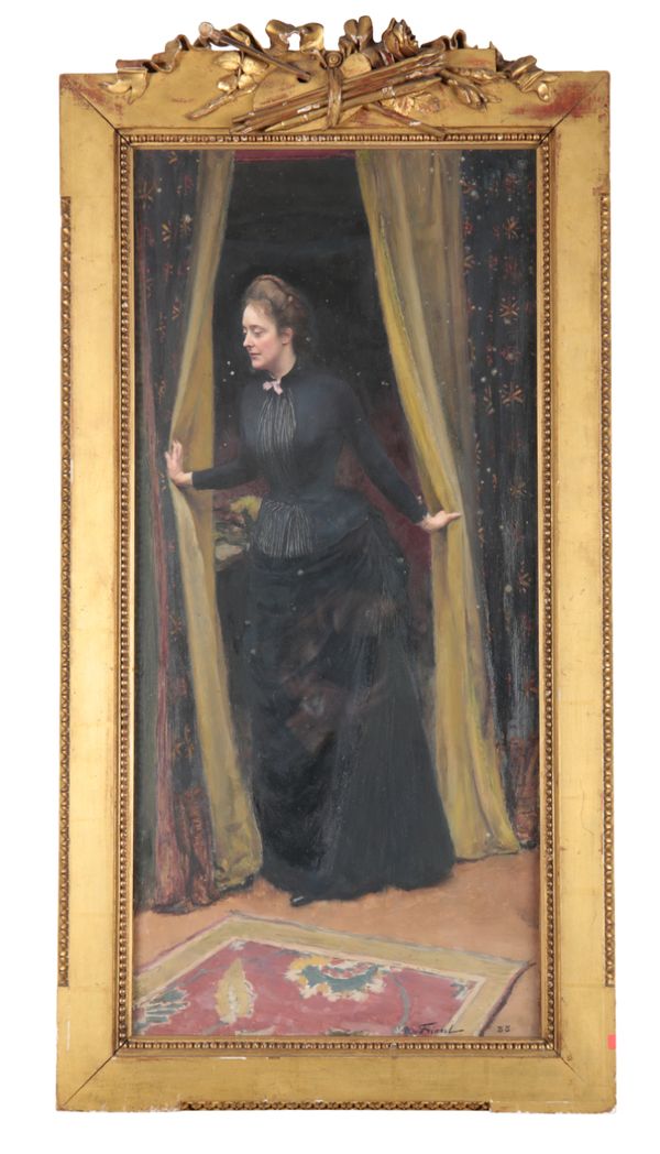 EMILE FRIANT (1863-1932) A full-length portrait of Dorothy Tennant