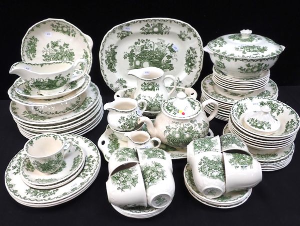 A JOHNSON BROS. 'FRUIT BASKET' DINNER SERVICE