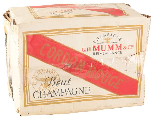 G.H. MUMM CORDON ROUGE BRUT NV CHAMPAGNE