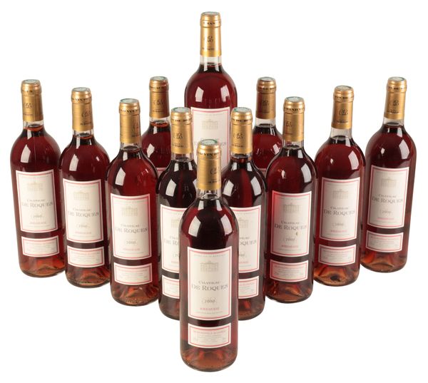 CHÂTEAU DE ROQUES BORDEAUX ROSE 2000