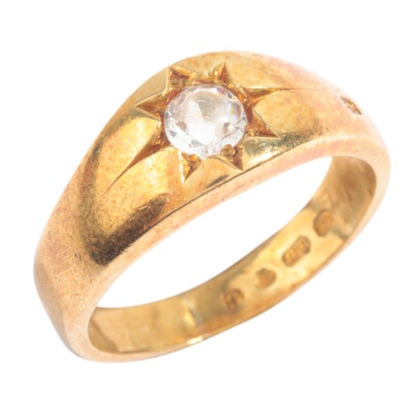 A PASTE GYPSY RING