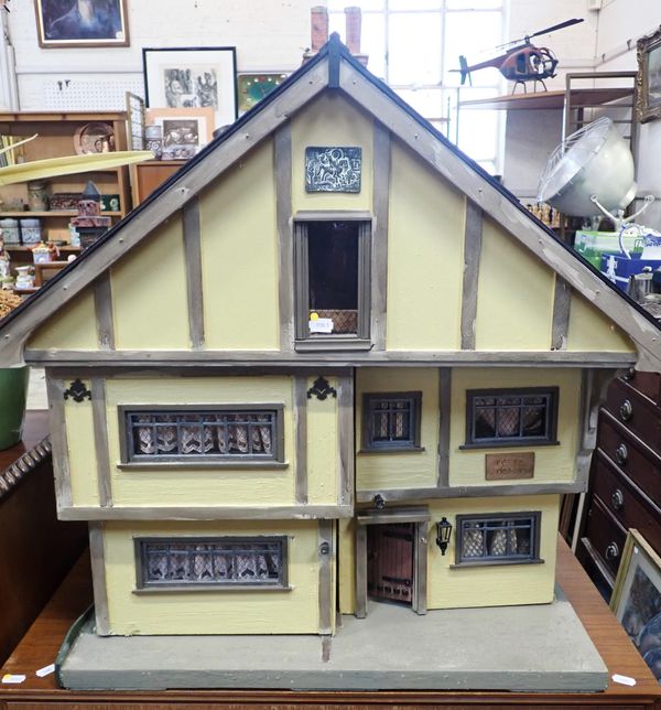 A FURNISHED DOLLS HOUSE