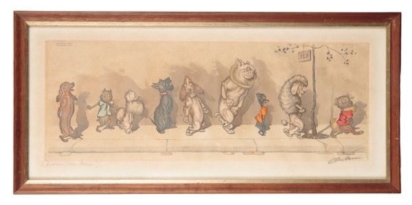 *ARTHUR BORIS KLEIN (1893-1985) Scenes from the 'Dirty Dogs of Paris' series