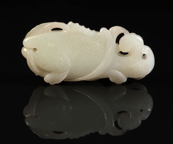 A CHINESE JADE FISH