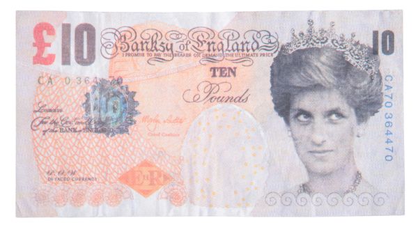 *AFTER BANKSY (CONTEMPORARY) 'Di-Faced Tenner'