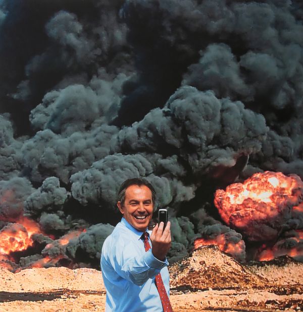 *CAT KENNARD AND PETER PHILIPS (CONTEMPORARY) 'Photo Op - Tony Blair'