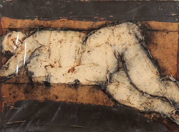 *JOHN EMANUEL (1930-2024) Untitled (recumbent nude)